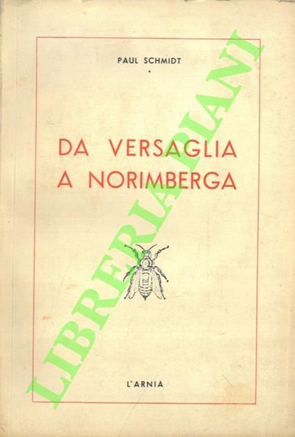 Da Versaglia a Norimberga - copertina
