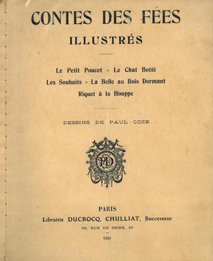 Contes des fées illustrés - copertina