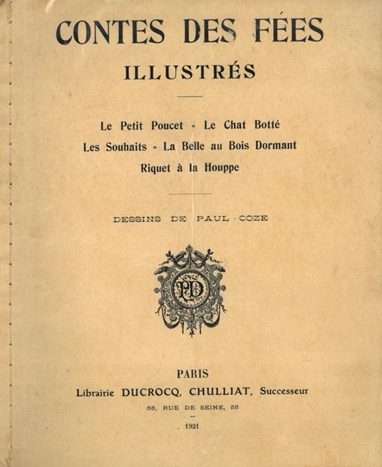 Contes des fées illustrés - copertina