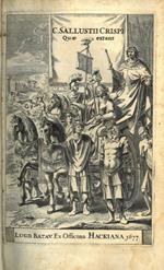 C. Crispi Sallustii Opera omnia quae exstant, cum commentariis integris Joh. Rivii, Aldi Manutii, Petri Ciacconii, Fulvii Ursini, & Heliae Putschii, et selectis Jani Gruteri, H. Glareani, Cypr. à Popma, Ludov. Carrionis, Jani Douzae, & aliorum. Acced