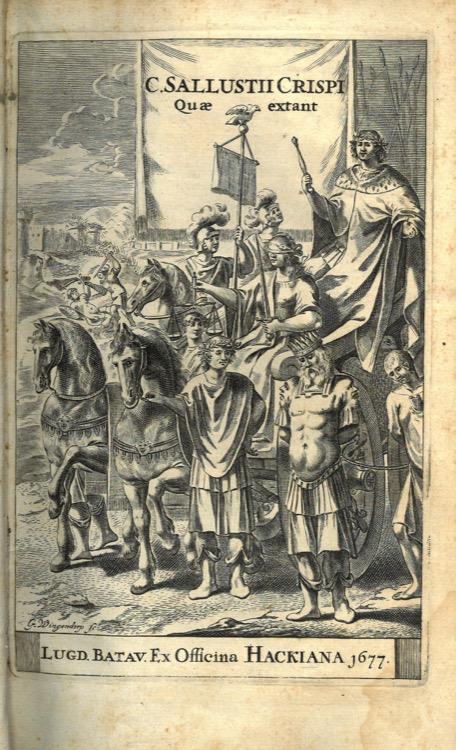 C. Crispi Sallustii Opera omnia quae exstant, cum commentariis integris Joh. Rivii, Aldi Manutii, Petri Ciacconii, Fulvii Ursini, & Heliae Putschii, et selectis Jani Gruteri, H. Glareani, Cypr. à Popma, Ludov. Carrionis, Jani Douzae, & aliorum. Acced - C. Crispo Sallustio - copertina