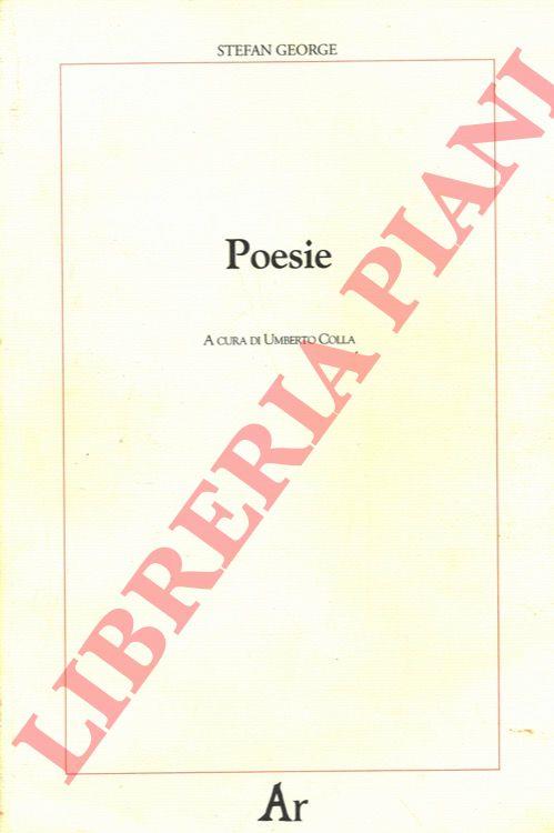 Poesie - Stefan George - copertina