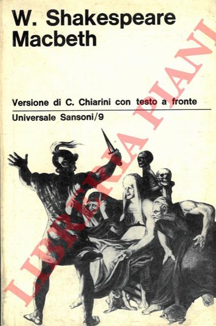 Macbeth - William Shakespeare - copertina