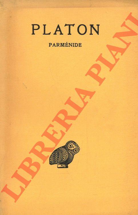 Parménide - Platone - copertina