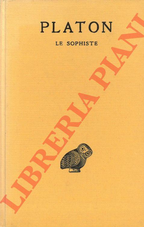Le Sophiste - Platone - copertina