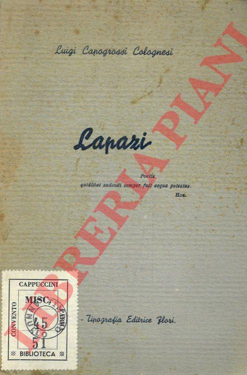 Lapari - Luigi Capogrossi Colognesi - copertina