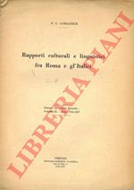 Rapporti culturali e linguistici fra Roma e gl'Italici