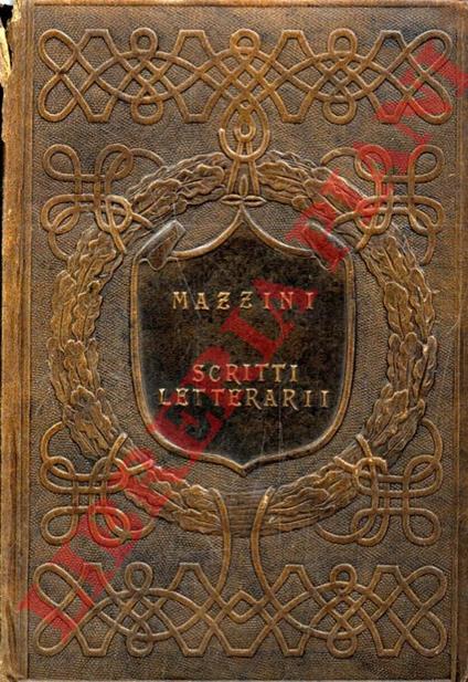 Scritti letterarii - Giuseppe Mazzini - copertina