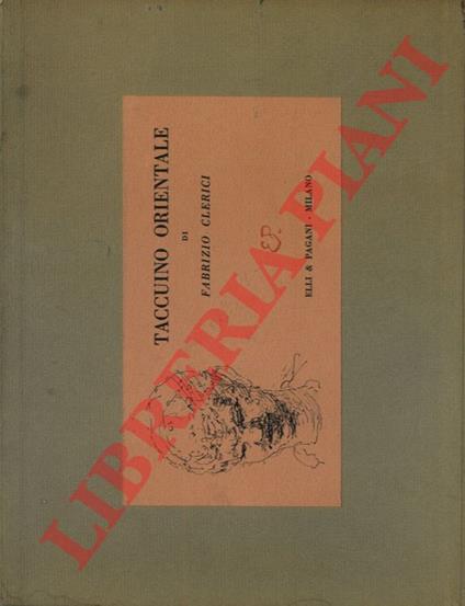 Taccuino Orientale - Fabrizio Clerici - copertina