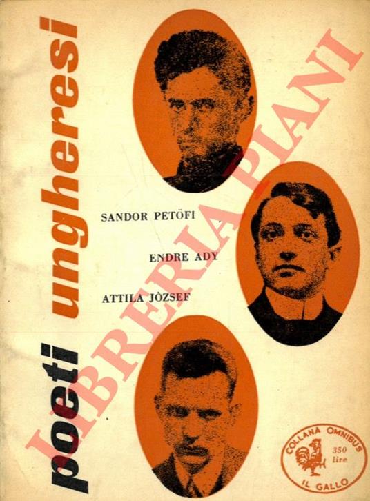 Poeti ungheresi - Petofi Sandor - copertina