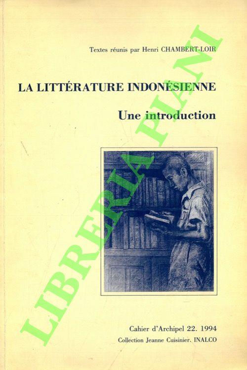 La litterature indonésienne. Une introduction - copertina
