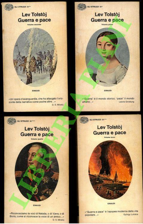Guerra e pace - Lev Tolstoj - copertina