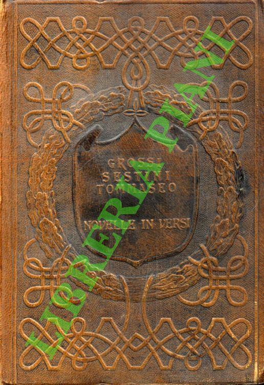 Novelle in versi - Tommaso Grossi - copertina