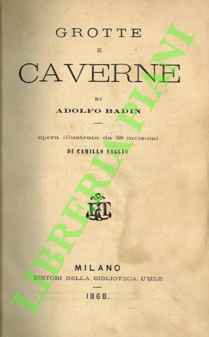 Grotte e caverne - copertina
