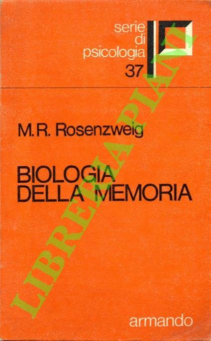 Biologia della memoria - copertina