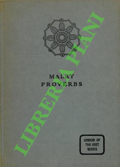 Malay Proverbs - copertina