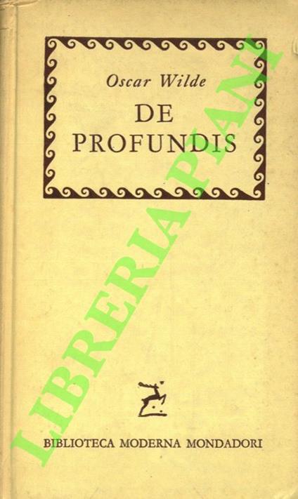 De profundis. Poesie, poesie in prosa e una favola - Oscar Wilde - copertina
