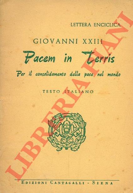 Humani generis. Enciclica circa errori, false opinioni, tendenze pericolose dei nostri giorni - copertina