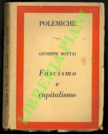 Fascismo e capitalismo - copertina