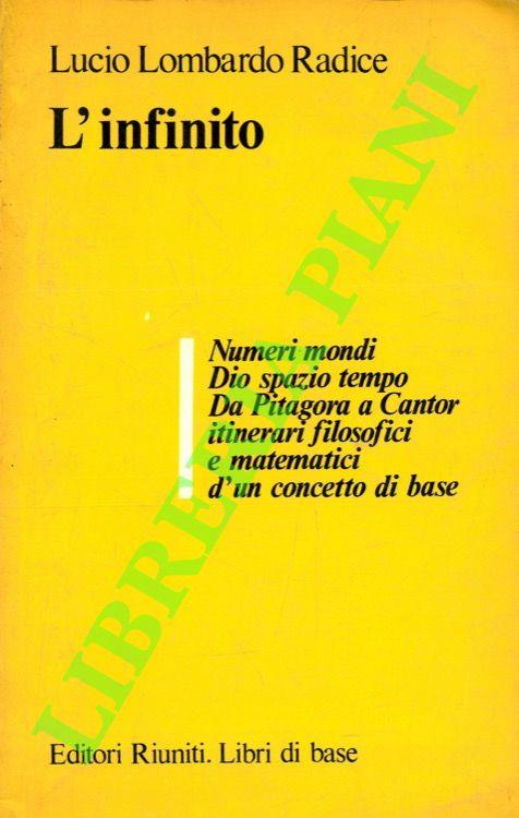 L' infinito - Lucio Lombardo Radice - copertina