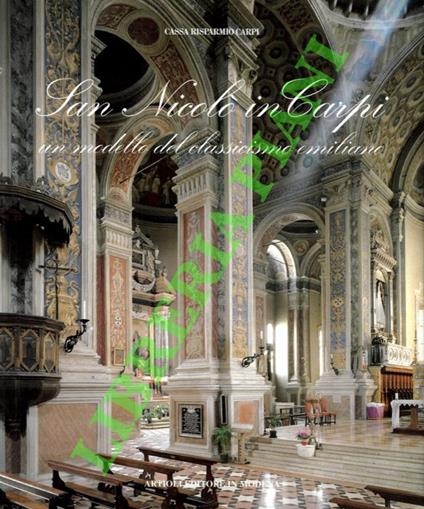 San Nicolò in Carpi. Un modello classicamente emiliano - copertina