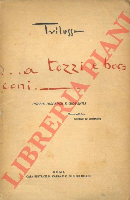 ... a tozzi e bocconi - Trilussa - copertina