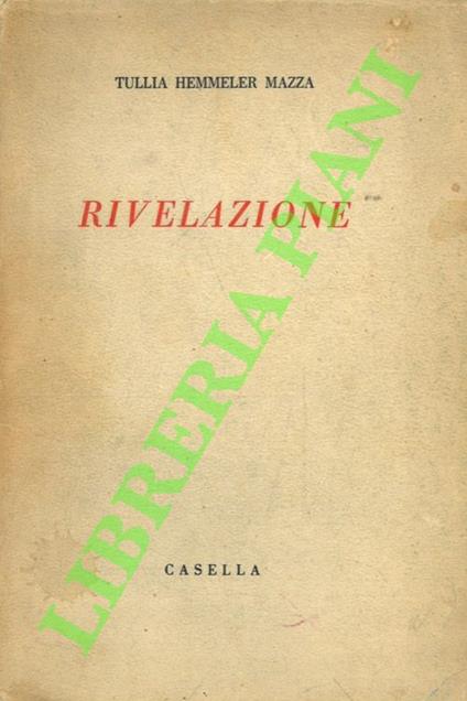 Rivelazione - copertina