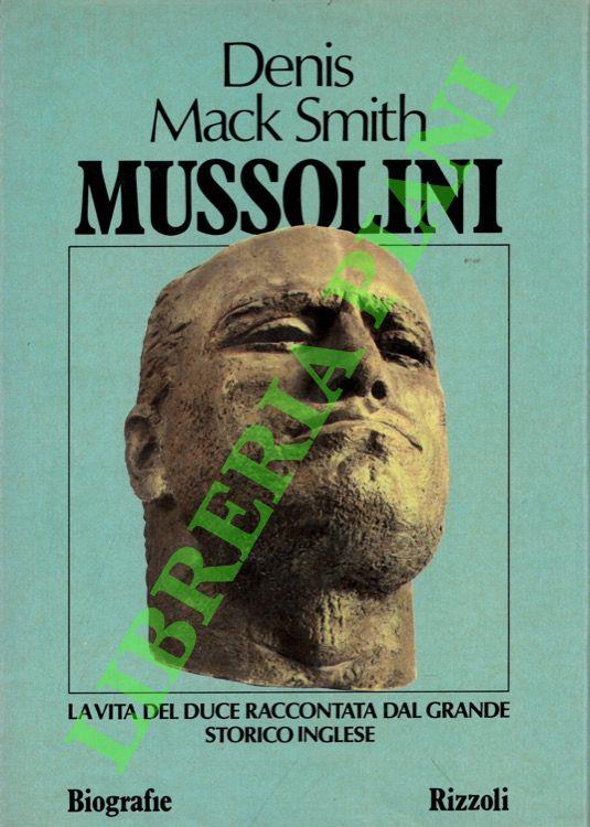 Mussolini - Denis Mack Smith - copertina