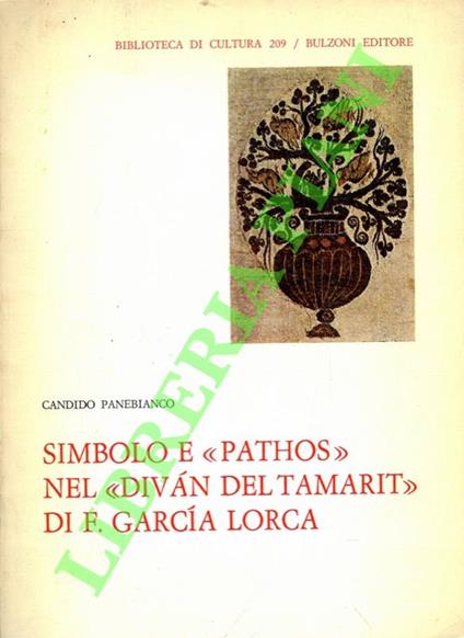 Simbolo e “pathos” nel “divan del Tamarit” di F. Garcia Lorca - copertina