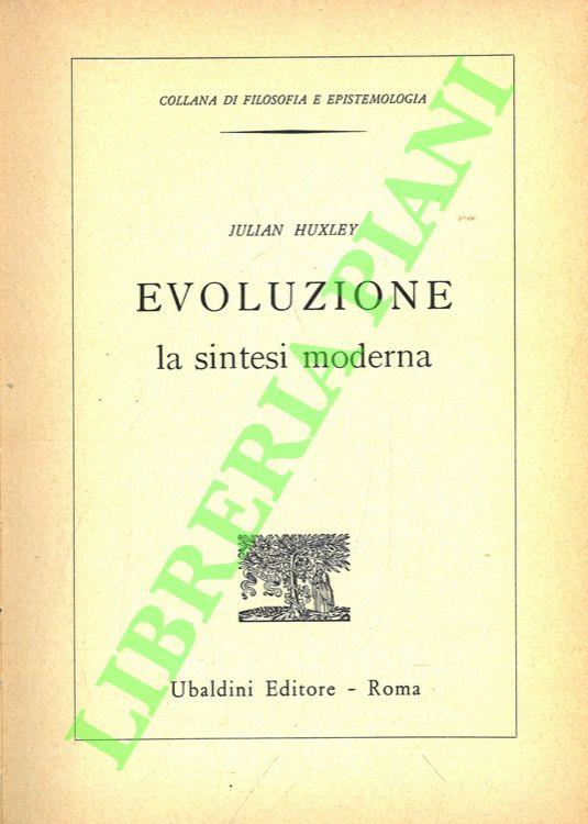 Evoluzione. La sintesi moderna - copertina