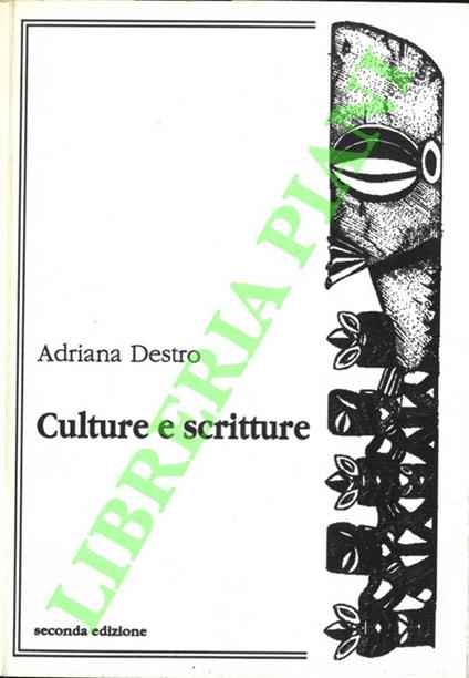 Culture e scritture - copertina