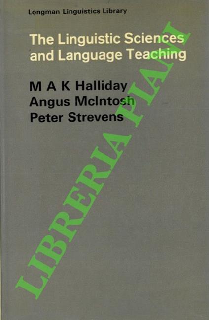The Linguistic Sciences and Language Teaching - copertina