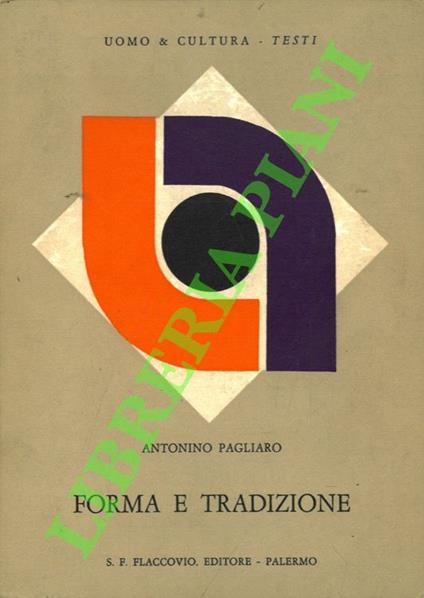Forma e tradizione - copertina