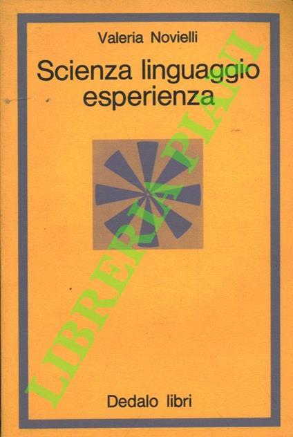 Scienza, linguaggio, esperienza - copertina