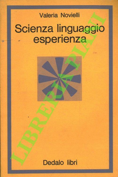 Scienza, linguaggio, esperienza - copertina