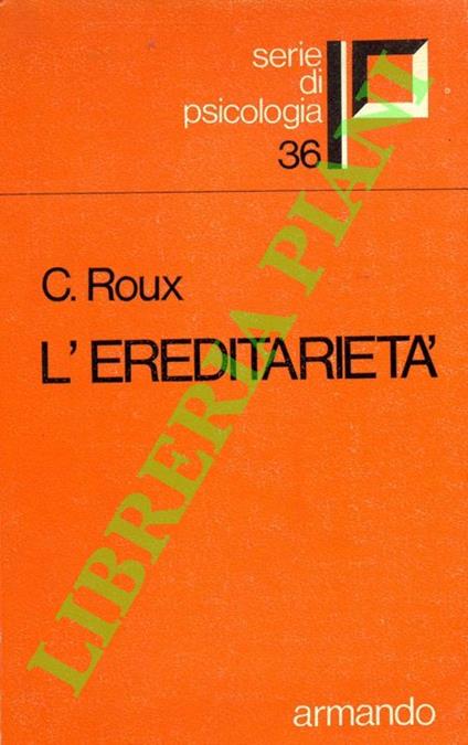 L' ereditarietà - copertina