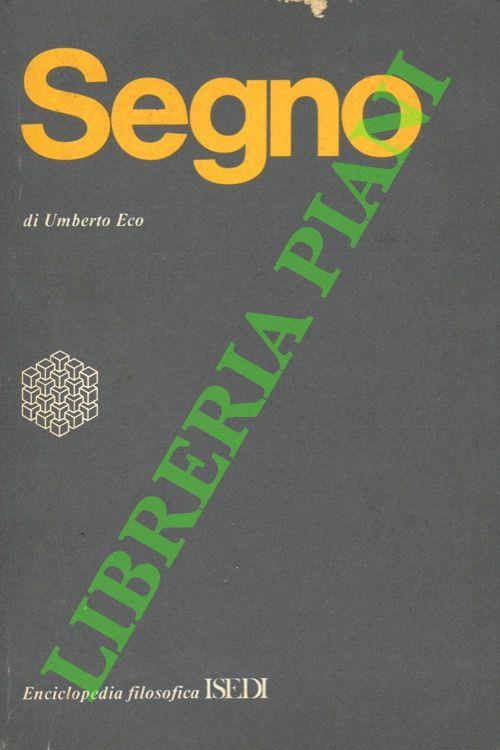 Segno - Umberto Eco - copertina