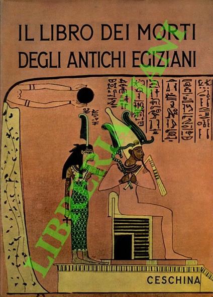 Il libro dei morti degli antichi egiziani - copertina