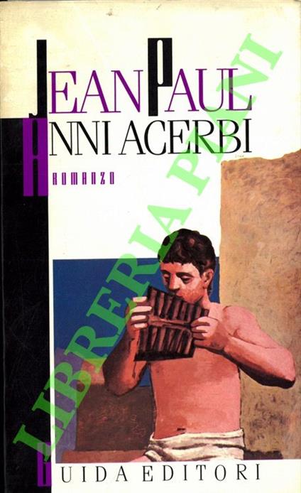 Anni acerbi - Jean Paul - copertina