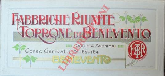 Fabbriche Riunite Torrone di Benevento - copertina