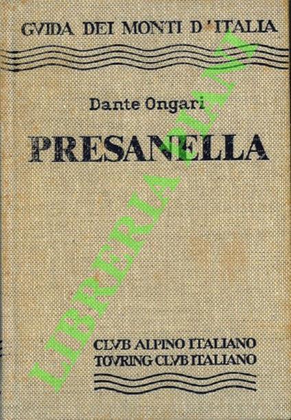 Presanella - copertina