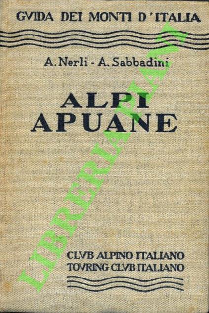 Alpi apuane - copertina
