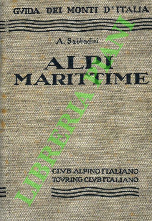 Alpi marittime (dal Colle di tenda al Colle della Maddalena) - copertina
