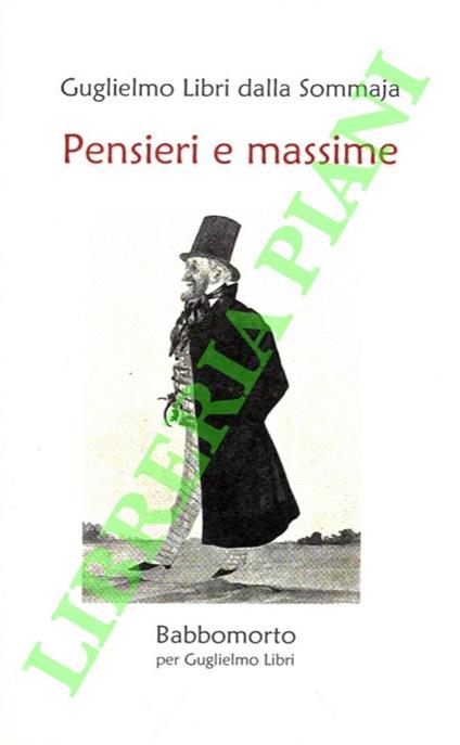 Pensieri e massime da un inedito della Biblioteca Moreniana di Firenze - copertina