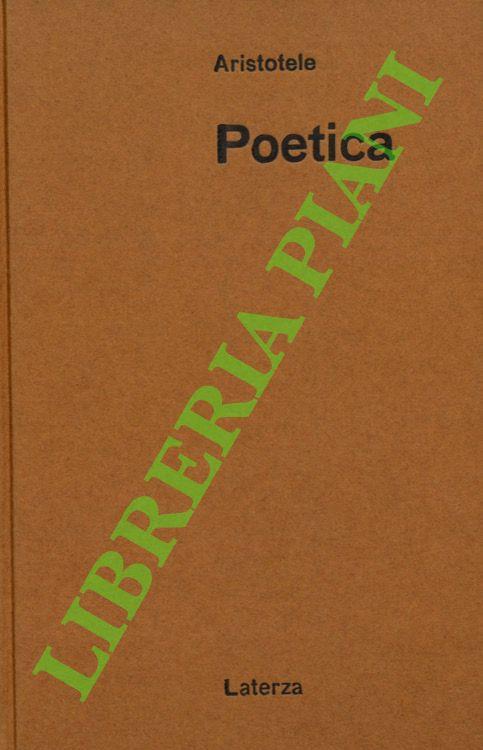 Poetica - Aristotele - copertina