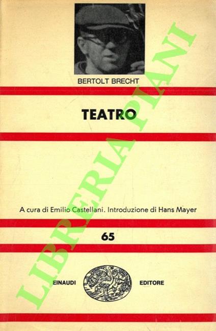 Teatro - Bertolt Brecht - copertina