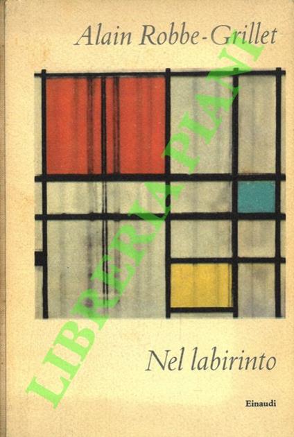 Nel labirinto - Alain Robbe-Grillet - copertina