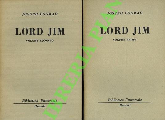 Lord Jim - Joseph Conrad - copertina