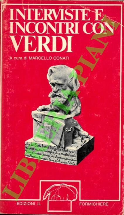 Interviste e incontri con Verdi - copertina