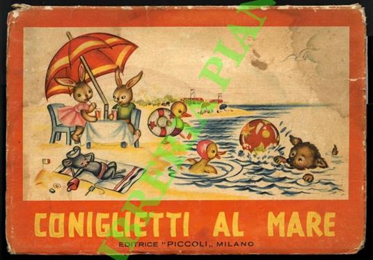Coniglietti al mare - copertina